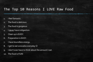 Top 10 Reasons For Raw Food