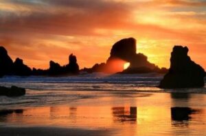 Rock Sunset Cabo